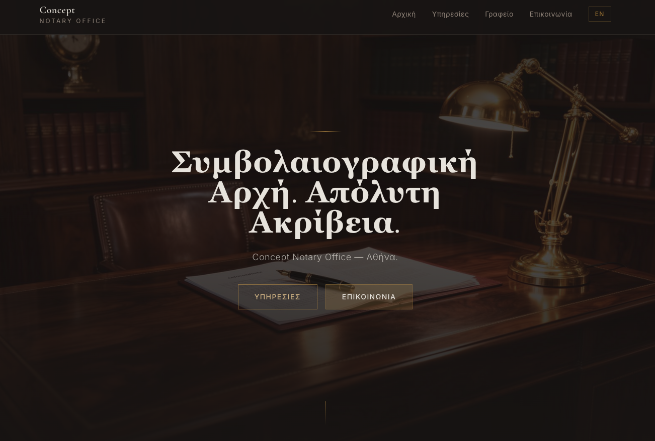 Legal Professionals website design concept