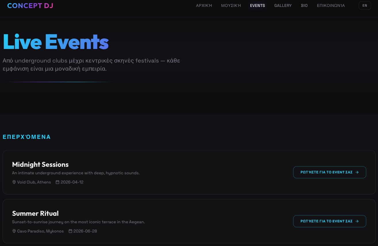 Solo Professionals website design concept